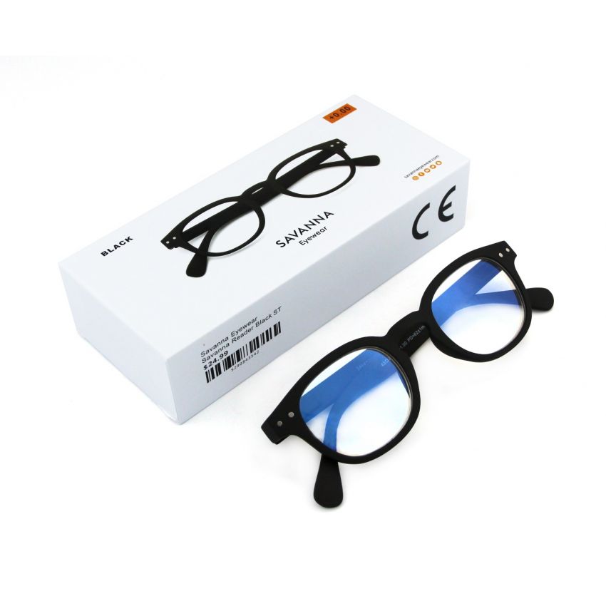 SAVANNA Reader Matte Black
